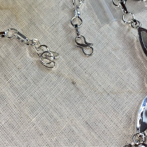 Earthy Botswana Agate + Lemon Citrine statement cluster necklace - Picture 13 of 15